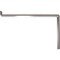 Ekena Millwork Steel Truss Shelf Bracket, Hammered Silver 2"W x 12"D x 7 3/4"H BKTM02X12X07TSHSV - alternate 6
